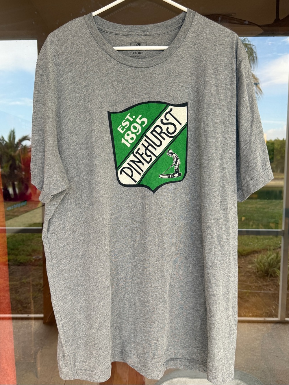👉🏼LIKE NEW👈🏼 Men’s Pinehurst Heathered Gray Tee Sz: XXL